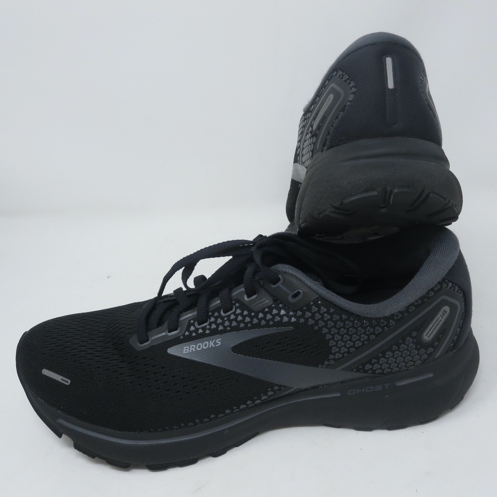 Brooks Ghost 14 Women's Size 11 Running Shoes Triple Black Athletic Trainers -B